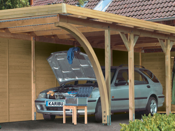 Einfahrtsbogen für Carports